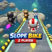 Play Slope Bike 2 Player Game