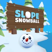 Play Slope Snowball Game